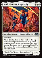 Bucky Barnes, Eager Ally — Marvel Super Heroes Commander 586