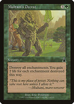Decreto de Multani — Urza's Destiny 114