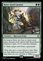 Keen-Eyed Curator — Bloomburrow Promos 181p