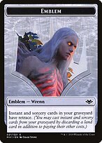 Wrenn and Six Emblem — Modern Horizons Tokens 21