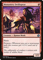 Lança Veloz do Monastério — Iconic Masters 140