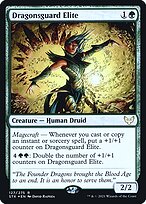 Elite da Guarda Dragônica — Strixhaven: School of Mages Promos 127s