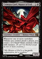 Crimson Cowl, Master of Evil — Marvel Super Heroes Commander 653