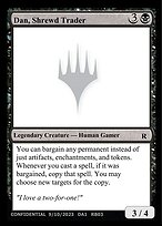 Dan, Shrewd Trader — Unknown Event RB03b