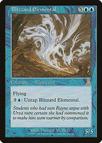 Elemental da Nevasca — Urza's Destiny 27