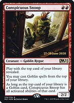 Bisbilhoteiro Chamativo — Core Set 2021 Promos 139s