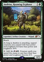 Andrios, Roaming Explorer — 2021 Heroes of the Realm 1