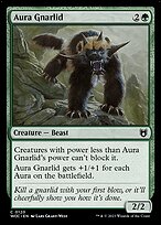 Gnarlid de Aura — Wilds of Eldraine Commander 120