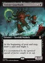 Sinister Gnarlbark — Lorwyn Eclipsed Commander 32