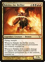 Rakdos, o Profanador — Dissension 129
