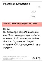 Phyrexian Esthetician — Unknown Event CR04c