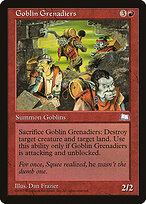 Granadeiros Goblins — Weatherlight 104