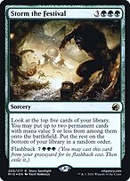 Invadir o Festival — Innistrad: Midnight Hunt Promos 200s