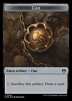 Clue — Commander Masters Tokens 40