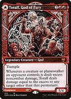 Toralf, Deus da Fúria // Martelo de Toralf — Kaldheim 313