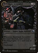 Patife da Lâmina Maléfica // Saqueador da Garra Maléfica — Innistrad: Midnight Hunt 289