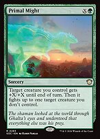 Força Primal — Secrets of Strixhaven Commander 283