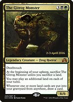 Monstro Gitrog — Shadows over Innistrad Promos 245s