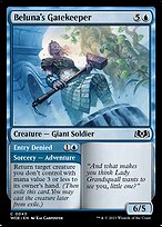 Porteira de Beluna // Entrada Negada — Wilds of Eldraine 43