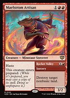 Maelstrom Artisan // Rocket Volley — Secrets of Strixhaven 122