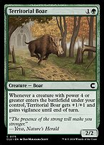 Javali Territorial — Ravnica: Clue Edition 175
