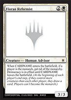 Fioran Reformist — Unknown Event RW03b