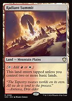 Radiant Summit — Secrets of Strixhaven Commander 396