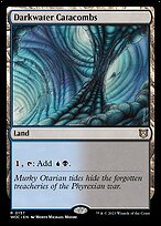 Catacumbas de Darkwater — Wilds of Eldraine Commander 157