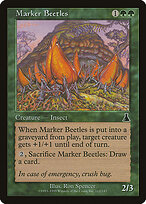 Besouros Marcadores — Urza's Destiny 112