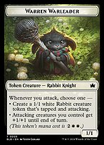 Warren Warleader — Bloomburrow Tokens 5