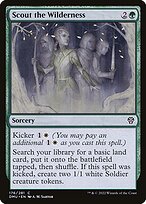 Scout the Wilderness — Dominaria United 176