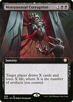 Corrupção Monumental — Phyrexia: All Will Be One Commander 34