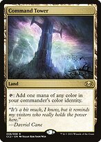 Torre de Comando — Commander Collection: Black 8