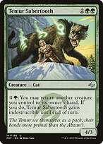 Dente-de-sabre Temur — Fate Reforged 141