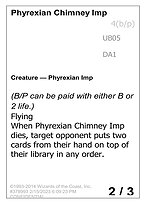 Phyrexian Chimney Imp — Unknown Event UB05