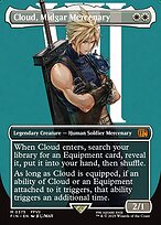 Cloud, Midgar Mercenary — Final Fantasy 375