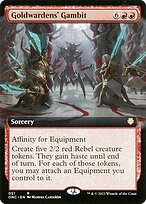 Gambito dos Guardiões Dourados — Phyrexia: All Will Be One Commander 51