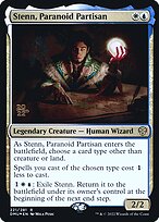 Stenn, Partidário Paranoico — Dominaria United Promos 221s