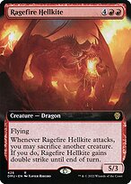 Dragão Avérneo da Fúria Ígnea — Dominaria United 426