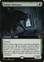Adversário Primal — Innistrad: Midnight Hunt 363