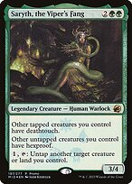 Saryth, a Presa da Víbora — Innistrad: Midnight Hunt Promos 197★