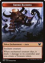 Smoke Blessing — Neon Dynasty Commander Tokens 6