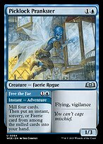 Traquinas Arrombador // Libertar as Fadinas — Wilds of Eldraine 64