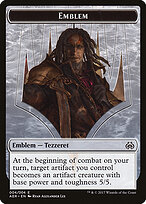 Tezzeret the Schemer Emblem — Aether Revolt Tokens 4