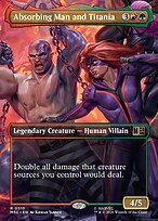 Absorbing Man and Titania — Marvel Super Heroes Commander 510