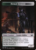 Human Soldier — Innistrad: Crimson Vow Tokens 15
