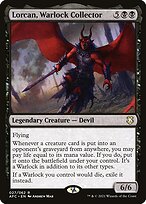 Lorcan, Colecionador de Bruxos — Forgotten Realms Commander 27
