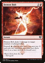 Raio Demoníaco — Kaldheim 129