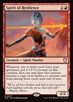 Spirit of Resilience — Secrets of Strixhaven Commander 37