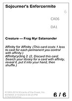 Sojourner's Enforcermite — Unknown Event CA06b